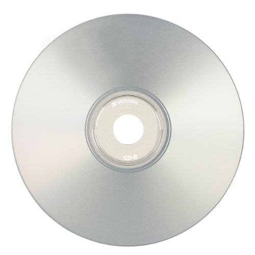 Verbatim CD-R 700MB 52X DataLifePlus Silver Inkjet Printable - 100pk Spindle 95256 image relating to Verbatim Cd R Printable identify Verbatim CD-R 700MB 52X DataLifePlus Silver Inkjet Printable - 100pk Spindle 95256